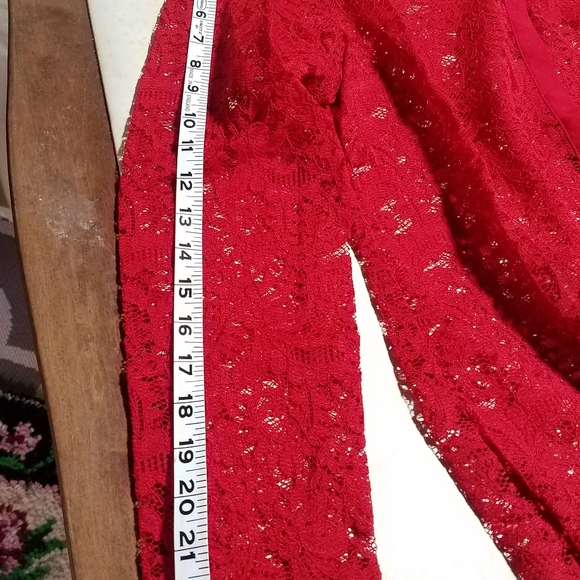 Beautiful Express red blouse - Picture 6 of 8